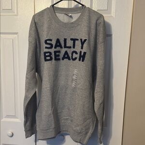 'Salty Beach' sweatshirt